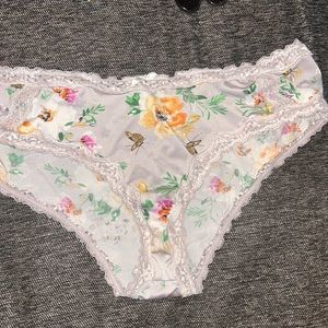 Torrid curve ribbon back silk panties